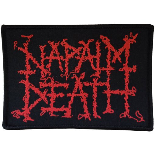 Aufnäher Napalm Death "Red Logo"