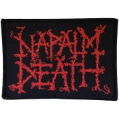 Patch Napalm Death "Red Logo"