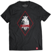 black T-Shirt ROME "Lion Head"