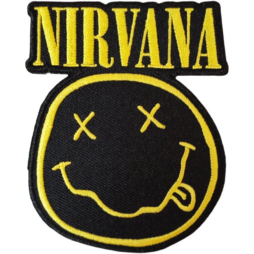 Patch Nirvana "Smiley Face Cut Out"