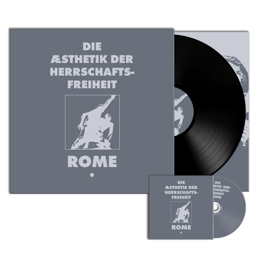 ltd. schwarze 12" Vinyl+CD ROME "Die Aesthetik der Herrschaftsfreiheit  Band 1"
