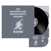 ltd. black 12" Vinyl+CD ROME "Die Aesthetik der...