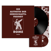 ltd. black 12" Vinyl+CD ROME "Die Aesthetik der...