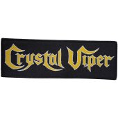 Aufnäher Crystal Viper "Yellow/White-Logo /"