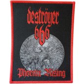 Patch Destroyer 666 "Phoenix Rising Red Border"