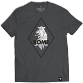 Anthrazit T-Shirt ROME "Lion Head"