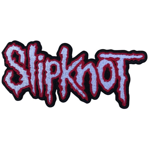 Patch Slipknot "Cut-Out Logo Red Border"