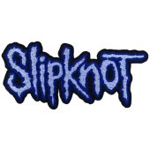 Aufnäher Slipknot "Cut-Out Logo Blue Border"