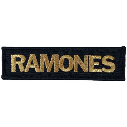 Patch Ramones "Gold Logo"