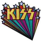 Aufnäher Kiss "Star Banners"