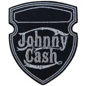 Aufnäher Johnny Cash "Metallic Shield"