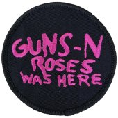 Aufnäher Guns N Roses "Was Here"