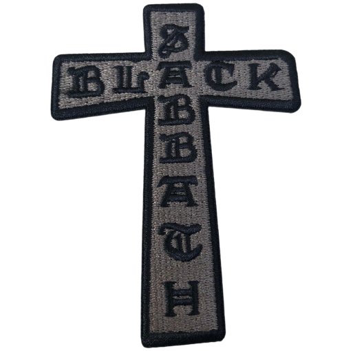Patch Black Sabbath "Cross"