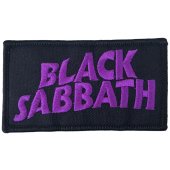 Patch Black Sabbath "Wavy Logo"