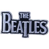 Patch The Beatles "White Drop T Logo Die Cut"