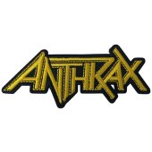 Patch Anthrax "Yellow Logo"