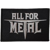 Aufnäher All For Metal "Logo"