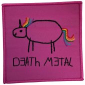 Patch Death Metal "Unicorn Pink"