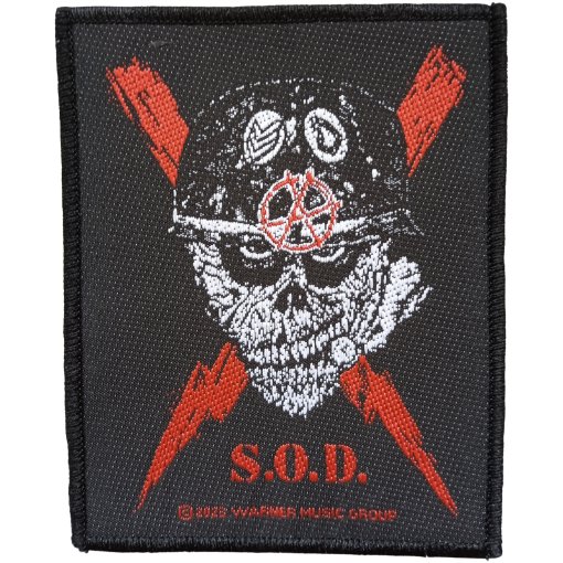 Aufnäher Stormtroopers Of Death ( S.O.D. ) "Scrawled Lightning"