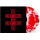 ltd. Combo marmoriert Splatter rot & weiß 2x12" Vinyl Faith And The Muse ": ankoku butoh :"