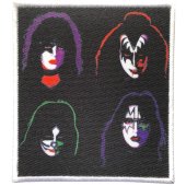 Patch Kiss "4 Heads Printed"