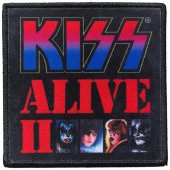 Aufnäher Kiss "Alive II Printed"