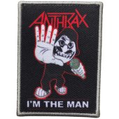 Aufnäher Anthrax "Im The Man Printed"