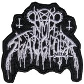 Patch Nunslaughter "Logo # 2 White"