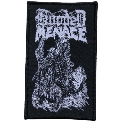 Aufnäher Hooded Menace "Reanimated By Death Black Border"