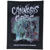 Aufnäher Cannabis Corpse "From Wisdom To Baked...