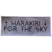 Aufnäher Harakiri For The Sky "Logo # 2 Red"