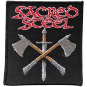 Aufnäher Sacred Steel "Sword And Axes"