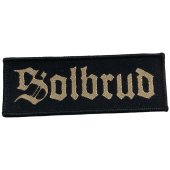 Aufnäher Solbrud "Gold Gutenberg Logo"