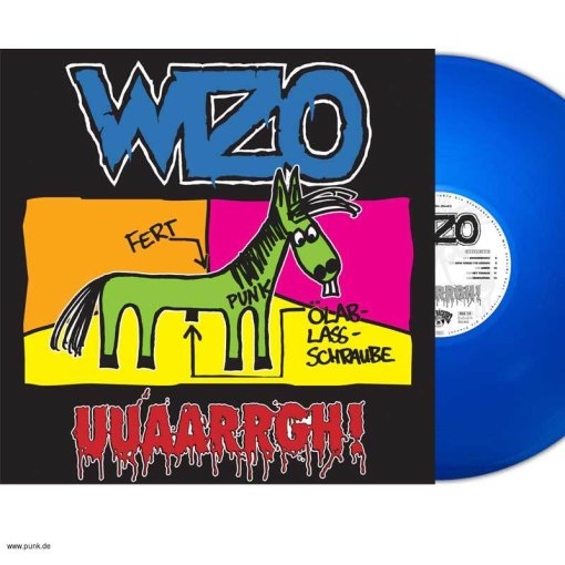 ltd. blau 2x12" Vinyl WIZO "Uuaarrgh!"