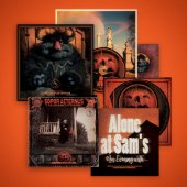 Gatefold CD Sopor Aeternus "ALONE AT SAM’s - An Evening with..."