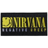 Aufnäher Nirvana "Logo # 5 Grey"