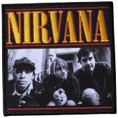 Aufnäher Nirvana "Logo # 2 Red"