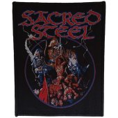 Patch Sacred Steel "Wargods Of Metal Retro"