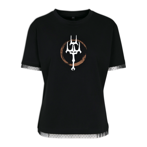 Ladies Laces Tee Project Pitchfork ""Relief Logo" Premium Kollektion" XXL