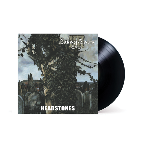 ltd. Luxurious Tip On Sleeve Heavy Cardboard Black Gatefold 12" Vinyl Lake Of Tears "Headstones"