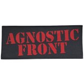 Aufnäher Agnostic Front "Superstripe Logo"