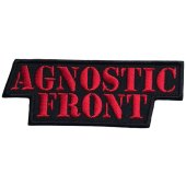 Aufnäher Agnostic Front "Cut Out Logo"