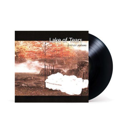 B-Ware (Knick in Hülle) ltd. Luxurious Tip On Sleeve Heavy Cardboard Black Gatefold 12" Vinyl edition Lake Of Tears "Forever Autumn"