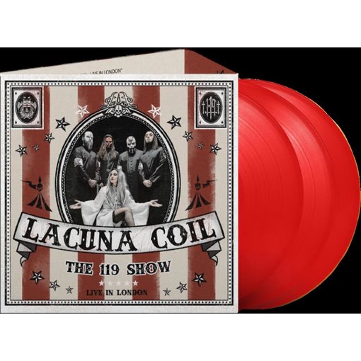 ltd. rotes 3x12" Vinyl Lacuna Coil "The 119 Show (Live in London)"