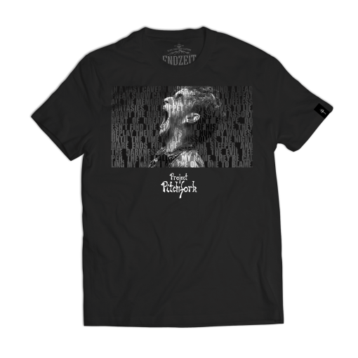 T-Shirt Project Pitchfork "Beholder Lyrics Tee"