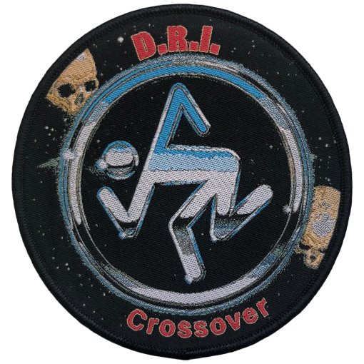 Patch D.R.I. "Crossover Black Border"