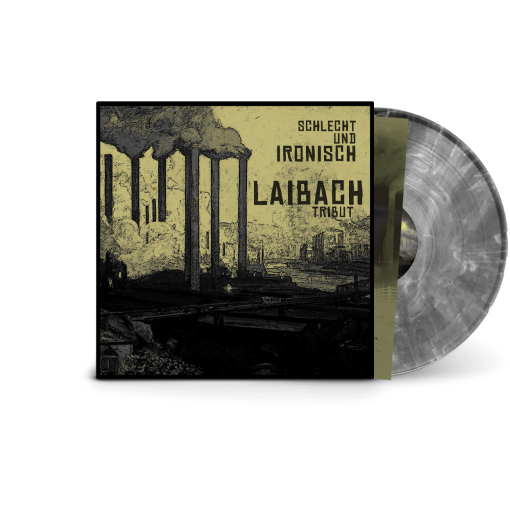 ltd. marbled 12" Vinyl Laibach tribut “Schlecht Und Ironisch"