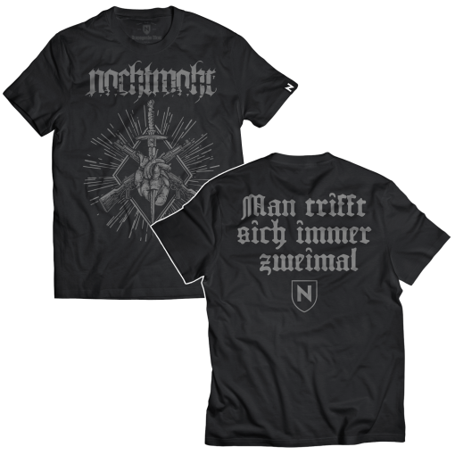 T-Shirt NACHTMAHR "Man trifft sich immer zweimal"