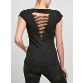 Ladies Back Cut Tee Project Pitchfork "Essential Logo Premium Kollektion"