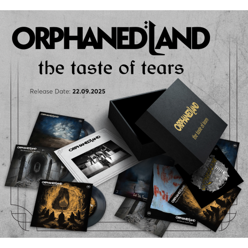 ltd. lux. 3x7" Vinyl col. Box Orphaned Land "The Taste of Tears"
